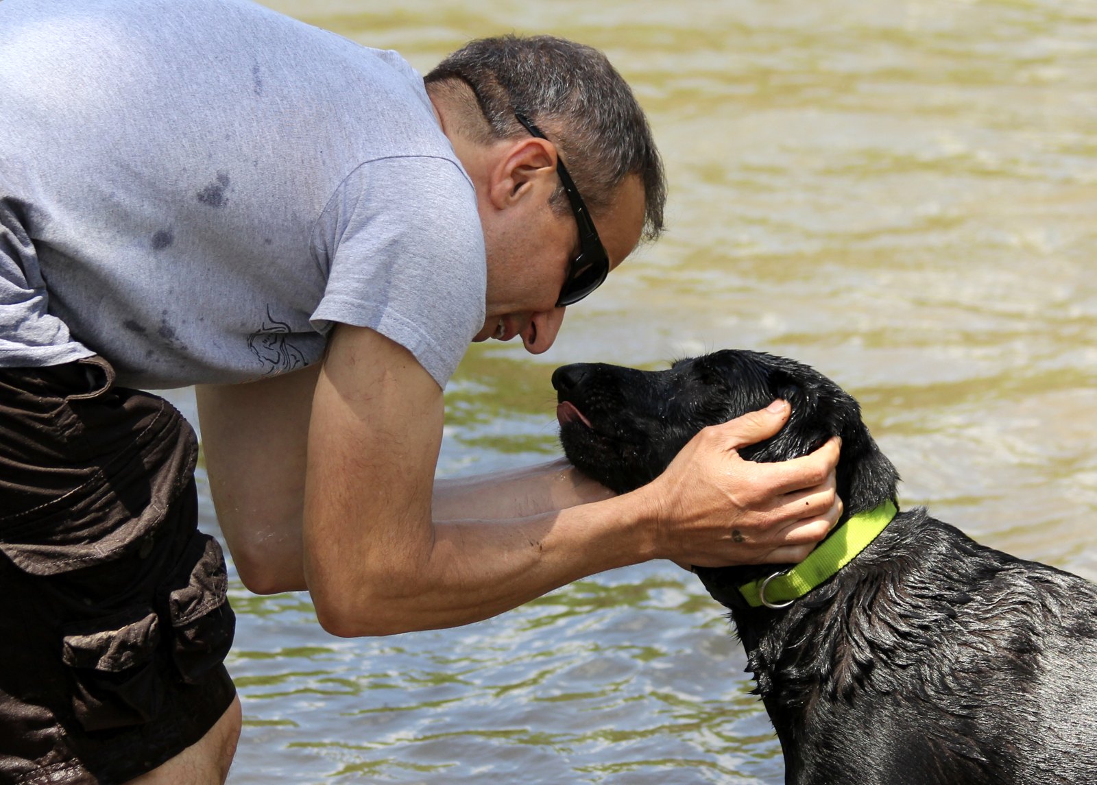 Puppy love.
