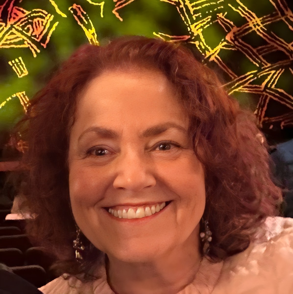 Vicky D’Agostino, smiling